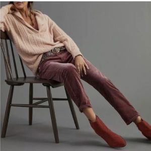 Anthropologie Pilcro Corduroy Pants Size 27 Petite